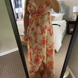 Floral maxi dress